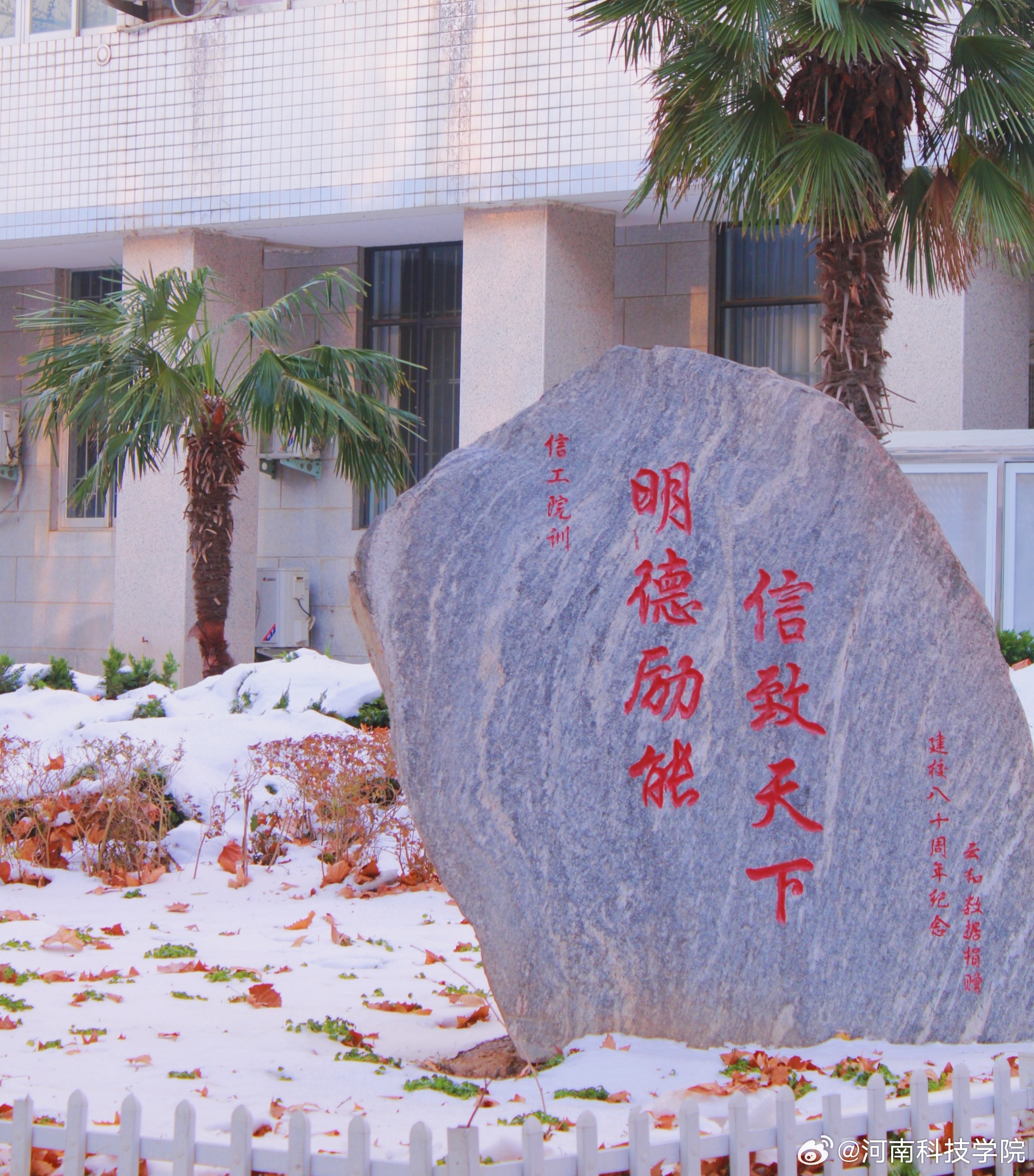 河南科技学院校训，培育卓越人才，铸就科技之光之路