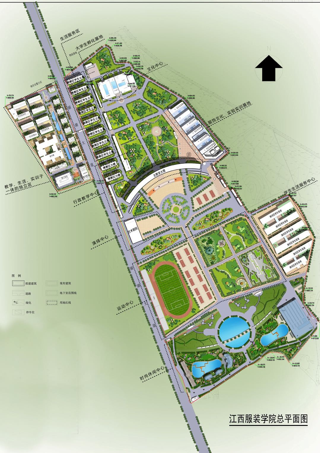 江西科技学院平面图，探索校园蓝图之美之旅